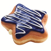 Blueberry Star Donut