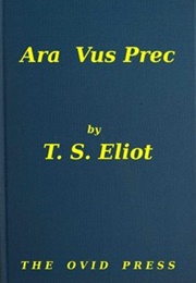 Ara Vos Prec (T. S. Eliot)