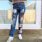 Patchwork Jeans