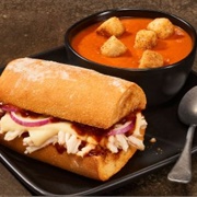 Smokehouse BBQ Chicken &amp; Creamy Tomato Soup