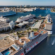 Port Everglades, Fort Lauderdale, Florida, USA