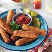 Fish Sticks With Ketchup