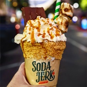 Soda Jerk Co. Milkshake Bar Happy Camper Ice Cream Float