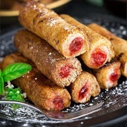 Cheesecake French Toast Roll Ups