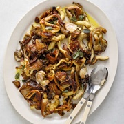 Sauteed Oyster Mushrooms