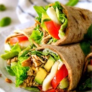 Chicken Caprese Wrap