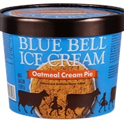 Blue Bell Oatmeal Cream Pie Ice Cream