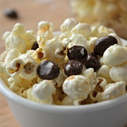 Chocolate-Covered Raisin Popcorn