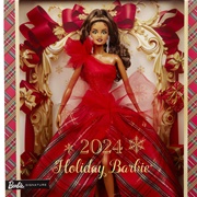 2024 Holiday Barbie (Light Brown Hair)