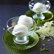 Gooseberry and Elderflower Sorbet