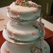 Rolled Fondant Wedding Cakes