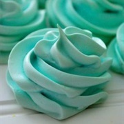 Blue Meringue Dollop