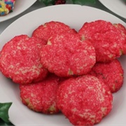 Red Sugar Sugar Cookie