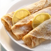 Pancakes Lemon Sugar