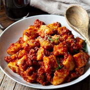 Tuscan Pork Sausage Ragù With Gnocchi