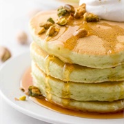 Pancakes With Pistachios