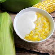 Corn Rice Pudding