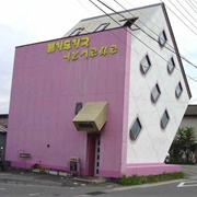 Sakasa Resuto (Upside Down Restaurant), Matsumoto, Japan