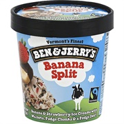 Ben &amp; Jerry&#39;s Banana Split Ice Cream