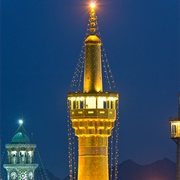 Golden Minarets of Imam Reza