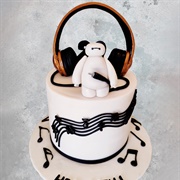 Headphone Cake