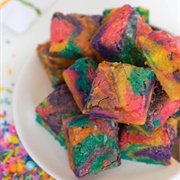 Tie Dye Brownie