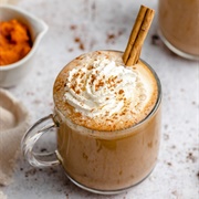 Pumpkin Spice Coffee With Cream