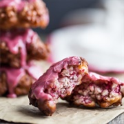 Raspberry Fritters