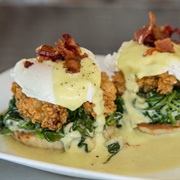 Fried Oyster Benedict