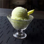 Celery Lime Sorbet