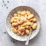 Garlic Shrimp Sheet Pan Gnocchi