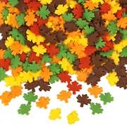 Rainbow Maple Leaf Sprinkles