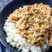 Shredded Chicken Rice