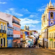 Pelourinho Buildings of Salvador, Brazil