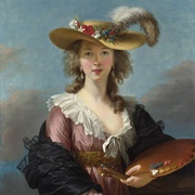 Self Portrait in a Straw Hat (Élisabeth Vigée Le Brun)