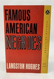 Famous American Negroes (Langston Hughes)