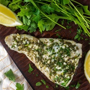 Grilled Herby Haddock Fillet