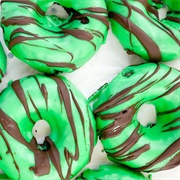 Mint Drizzle Donut