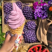 Boysenberry Soft Serve