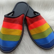 Rainbow Slippers