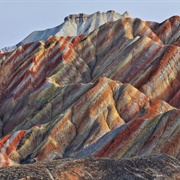 The Rainbow Mountains, China