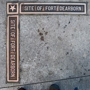 Fort Dearborn Historical Markers, Chicago