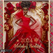 2024 Holiday Barbie (Black Hair)