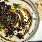 Olive Tapenade Hummus