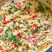 Fiori With Multi-Coloured Orzo