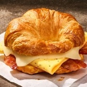 Croissant Bacon Egg Cheese Sandwich