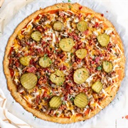 Bacon Cheeseburger Pizza