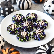 Chocolate Blossom Sprinkle Cookies