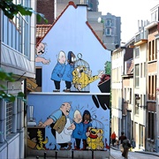 Comic Strip Route, Belgium