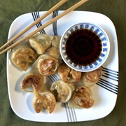 Shrimp and Caramel Popcorn Dumplings